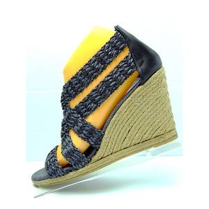 JEAN-MICHEL CAZABAT GRAY Synthetic Strappy Wedge